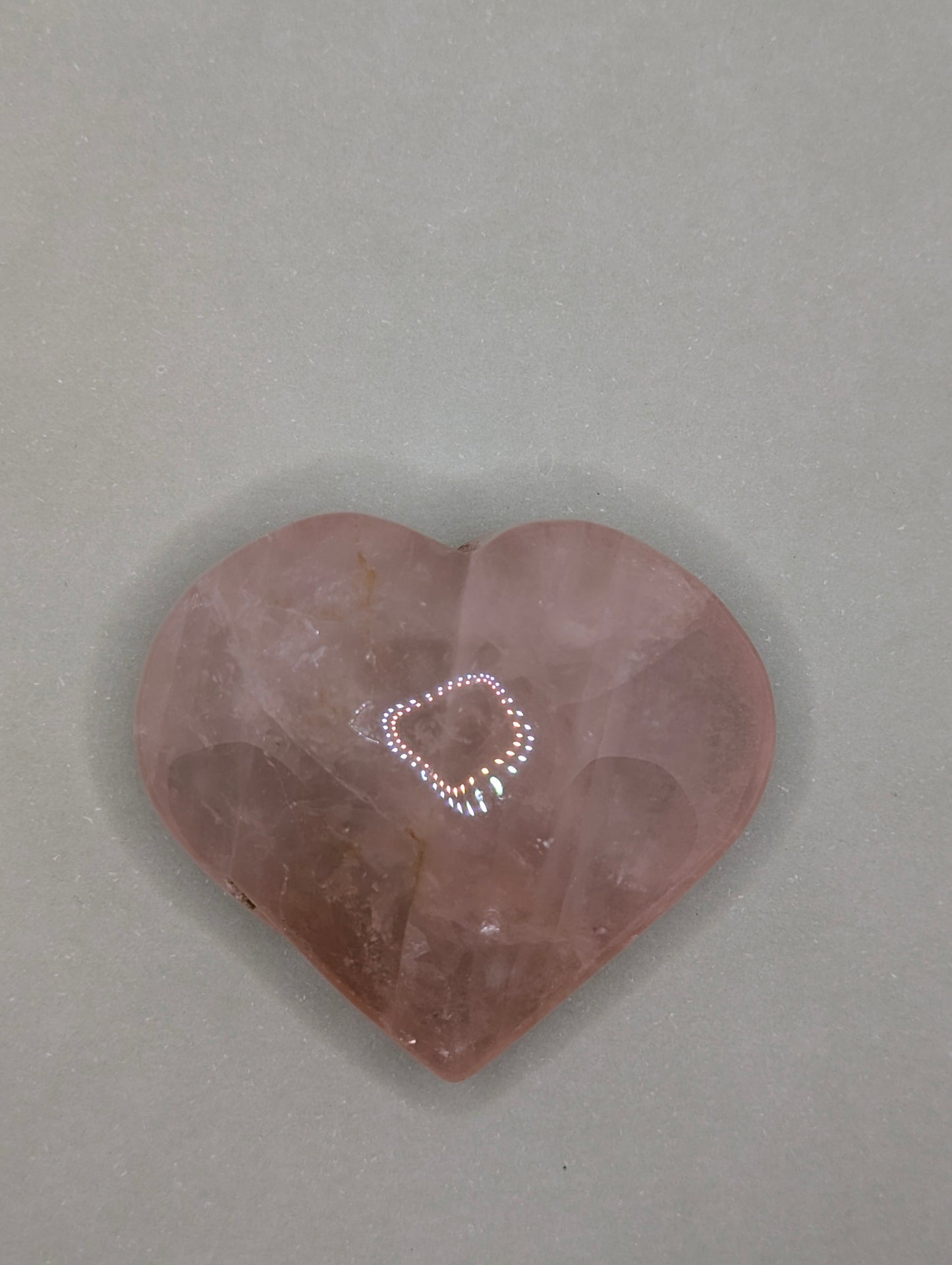 Rose Quartz Heart