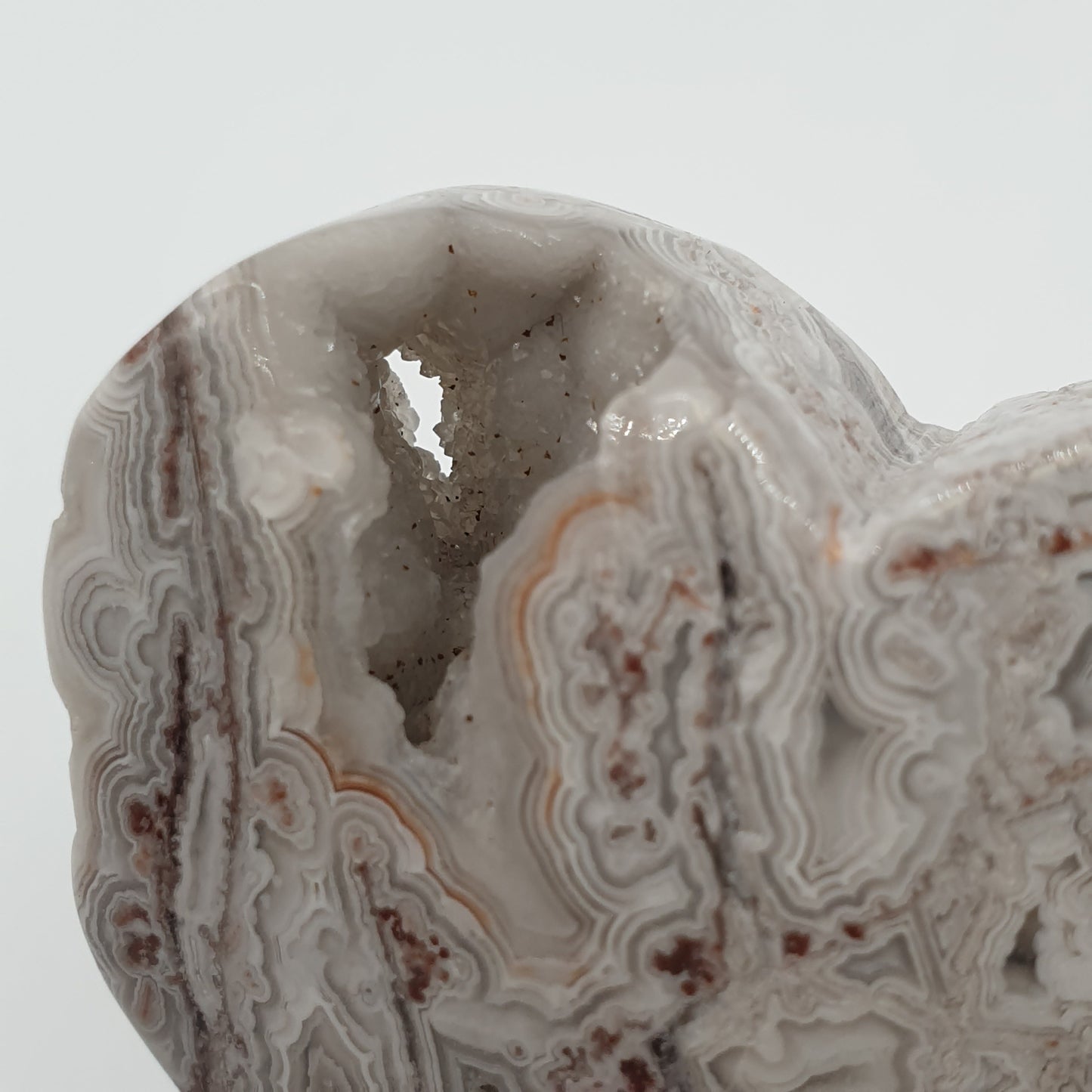 Mexican Agate Heart