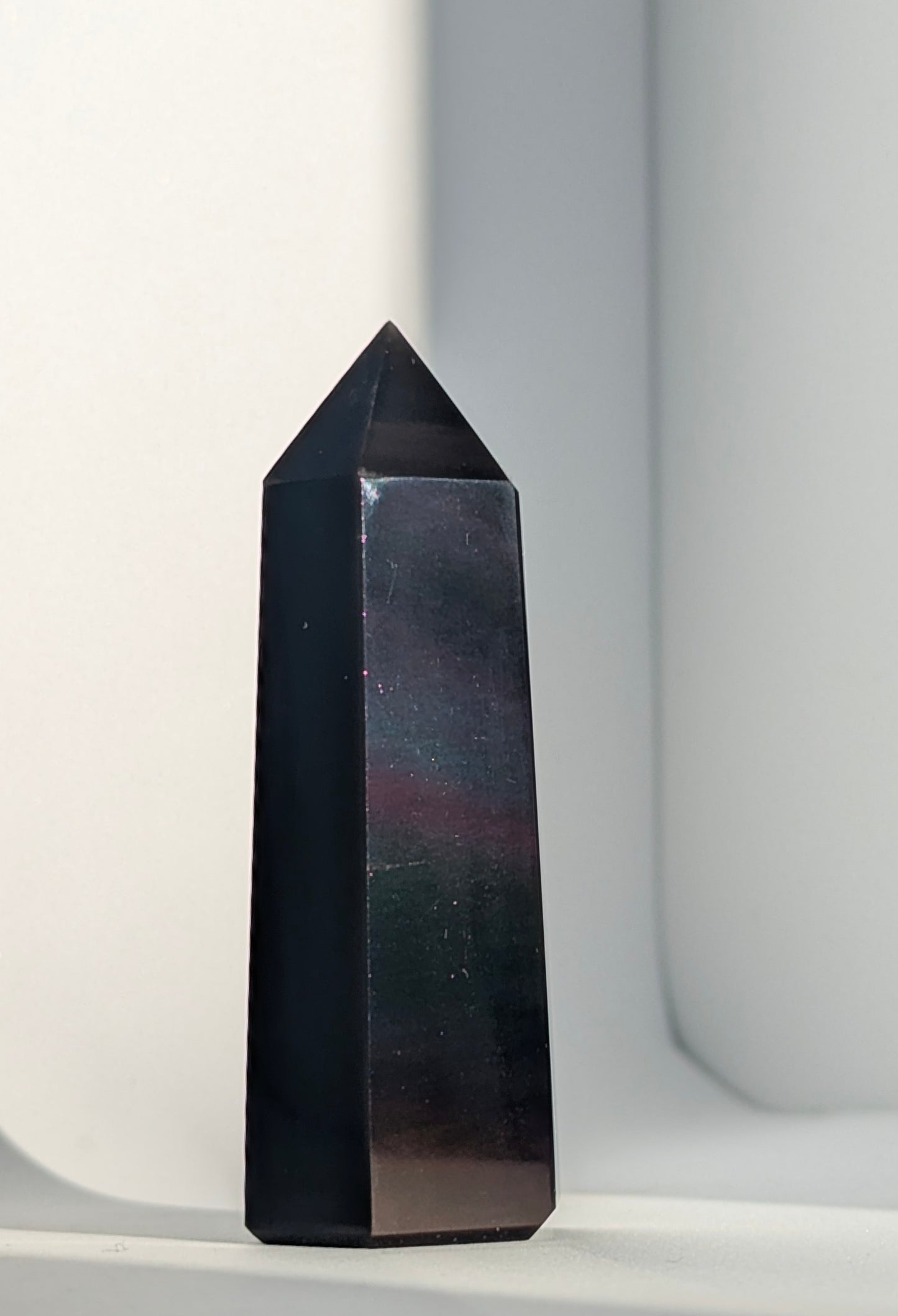 Rainbow Obsidian Obelisk