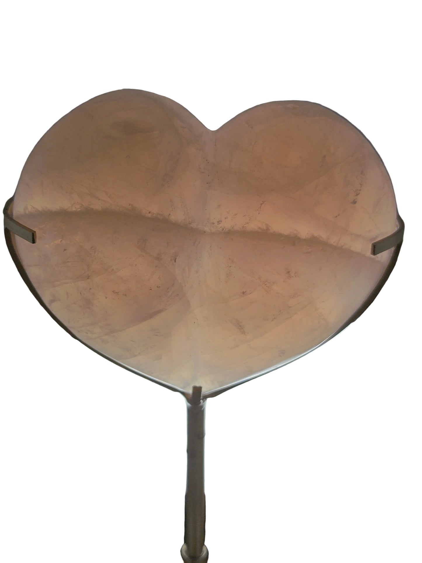 Rose Quartz Tushy Heart