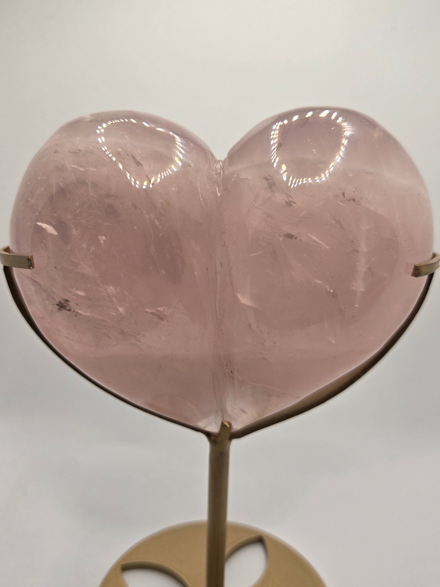 Rose Quartz Tushy Heart