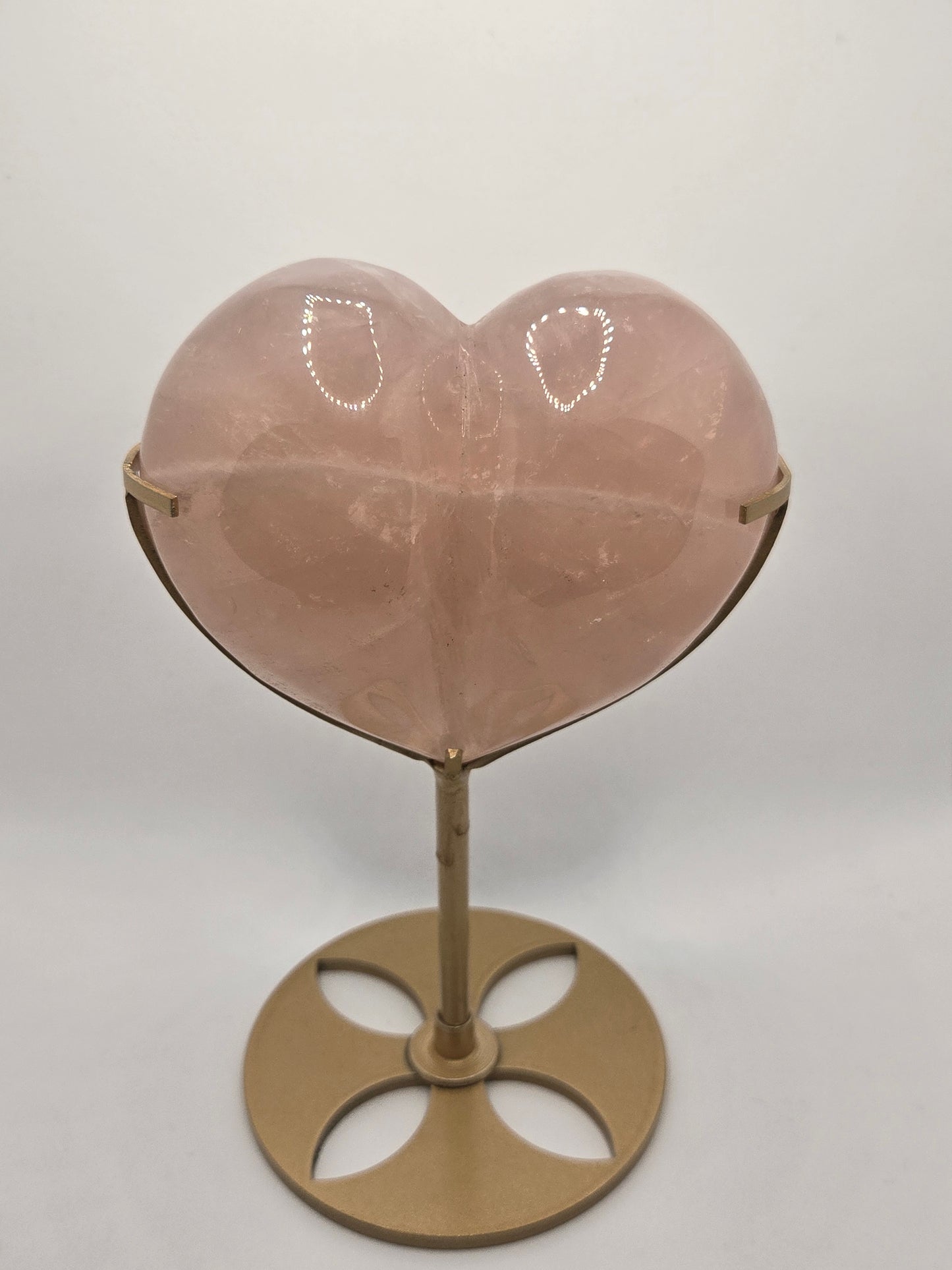 Rose Quartz Tushy Heart