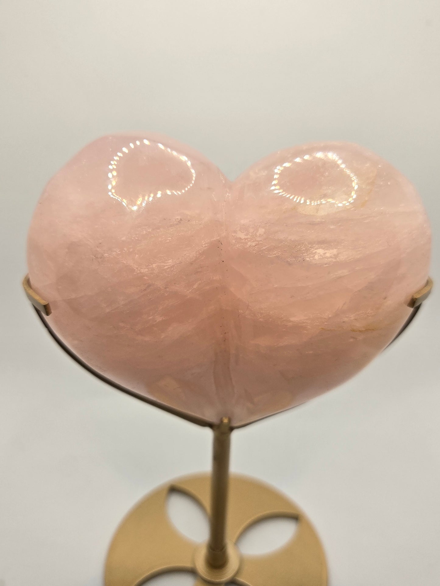 Rose Quartz Tushy Heart